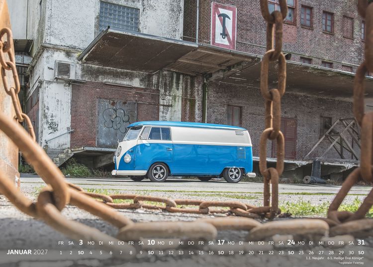Produktbild: VW Bullikalender 2027