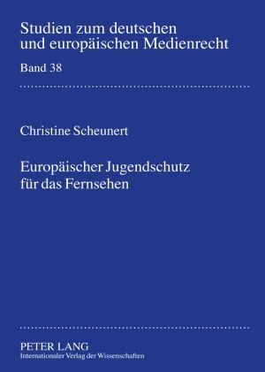 Produktbild: Europaeischer Jugendschutz fuer das Fernsehen