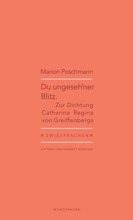 Bild vom Artikel Du ungeseh'ner Blitz vom Autor Marion Poschmann