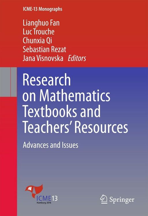 Produktbild: Research on Mathematics Textbooks and Teachers' Resources