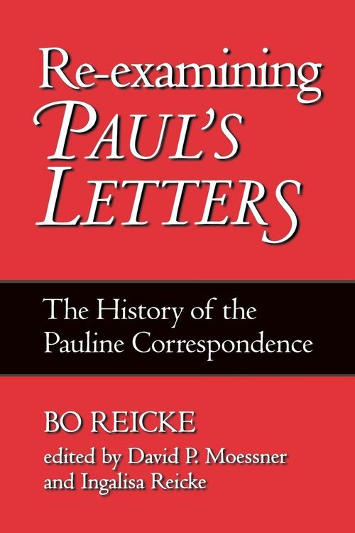 Produktbild: Re-Examining Paul's Letters