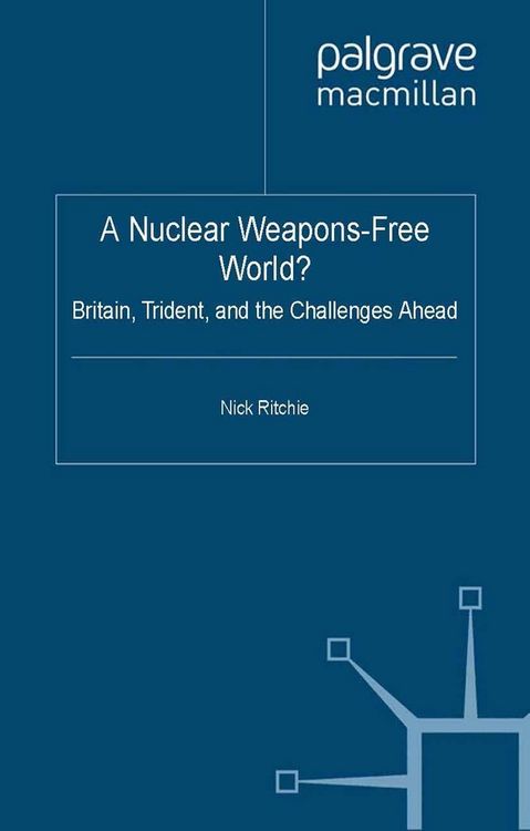 Produktbild: A Nuclear Weapons-Free World?