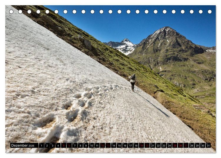 Produktbild: Nationalpark Gran Paradiso (Tischkalender 2026 DIN A5 quer), CALVENDO Monatskalender