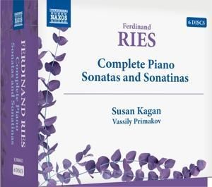 Produktbild: Ferdinand Ries: Complete Piano Sonatas and Sonatin