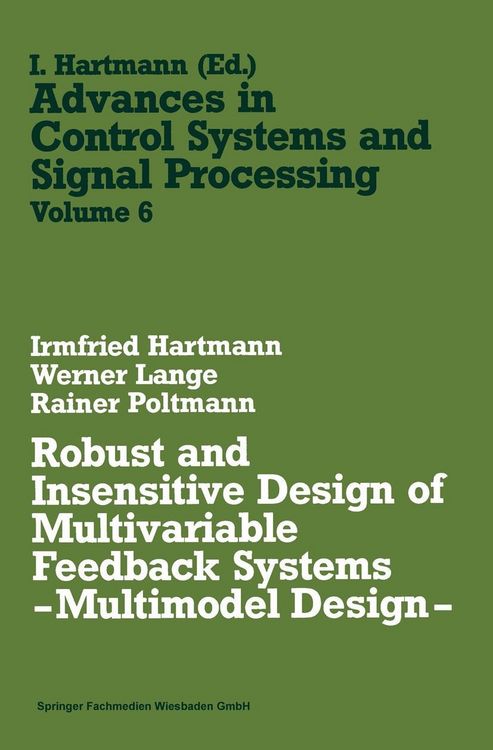 Produktbild: Robust and Insensitive Design of Multivariable Feedback Systems - Multimodel Design -