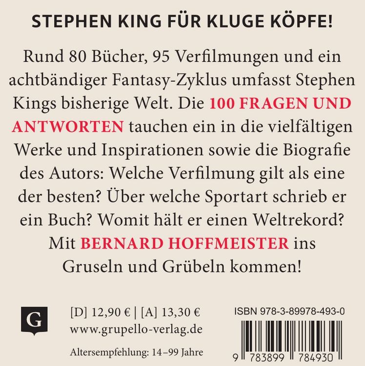 Produktbild: Stephen King-Quiz