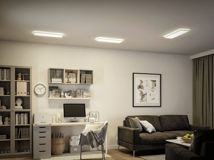 Produktbild: Paulmann 79926 P Atria Shine 22W 4000K 580x200mm ws Kst LED-Deckenleuchte 22W Wei&szlig;