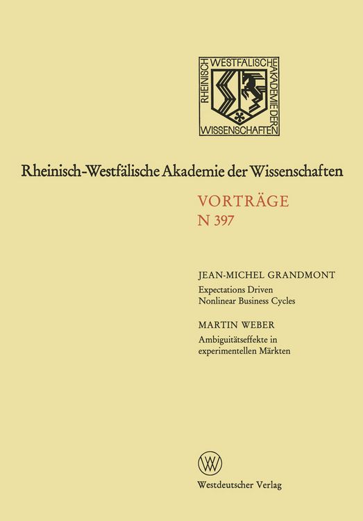 Produktbild: Rheinisch-Westf&auml;lische Akademie der Wissenschaften