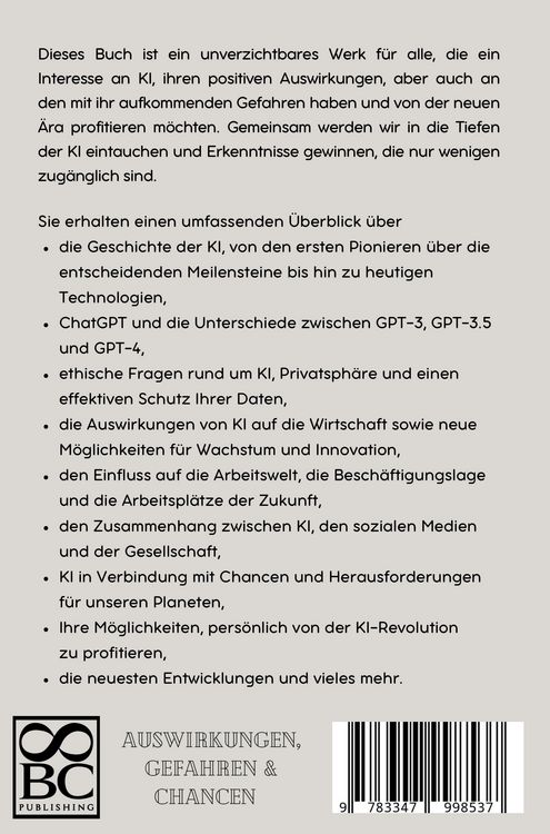 Produktbild: K&uuml;nstliche Intelligenz und wie sie die Geschichte der Menschheit ver&auml;ndert