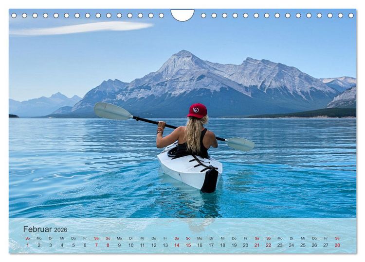 Produktbild: Wassersport - Fun pur (Wandkalender 2026 DIN A4 quer), CALVENDO Monatskalender