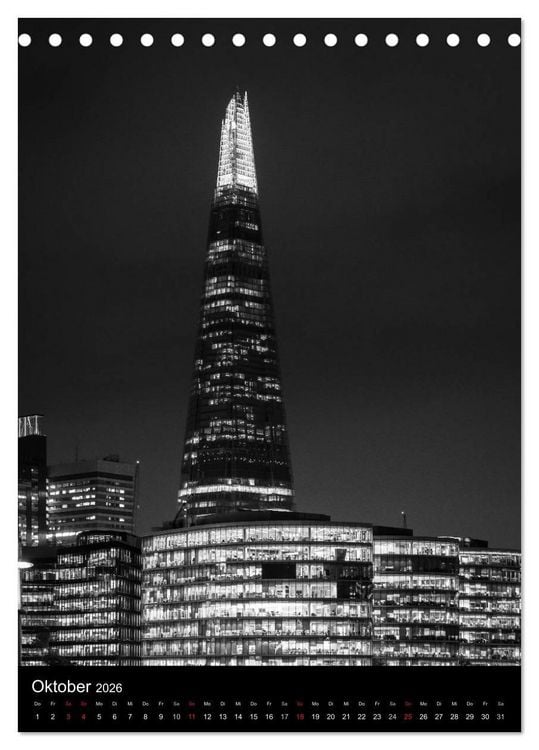 Produktbild: Big City London (Tischkalender 2026 DIN A5 hoch), CALVENDO Monatskalender