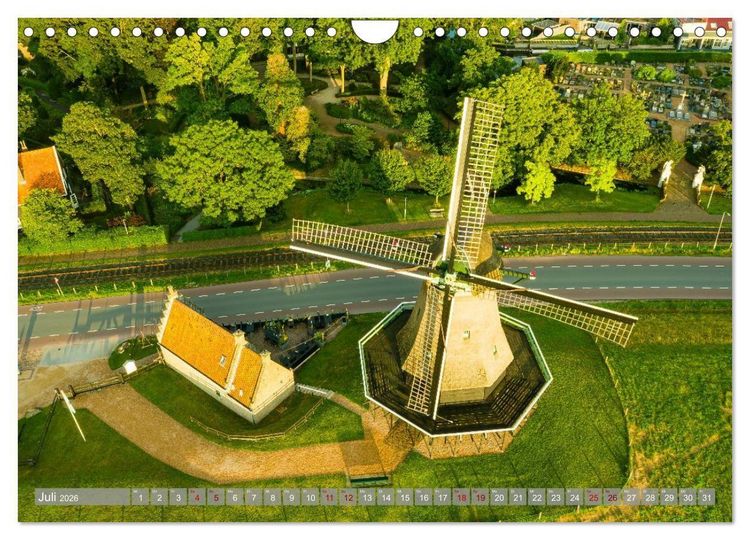 Produktbild: Ein Blick auf Medemblik (Wandkalender 2026 DIN A4 quer), CALVENDO Monatskalender