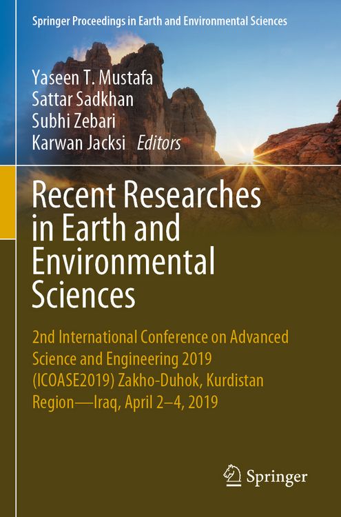 Produktbild: Recent Researches in Earth and Environmental Sciences