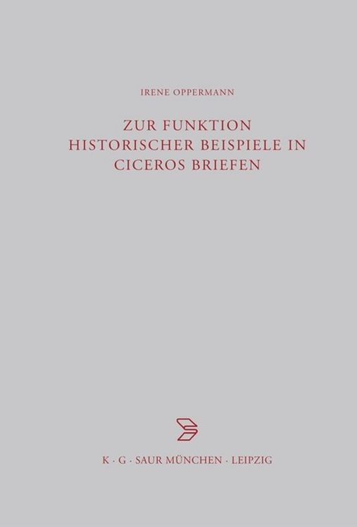 Produktbild: Zur Funktion historischer Beispiele in Ciceros Briefen