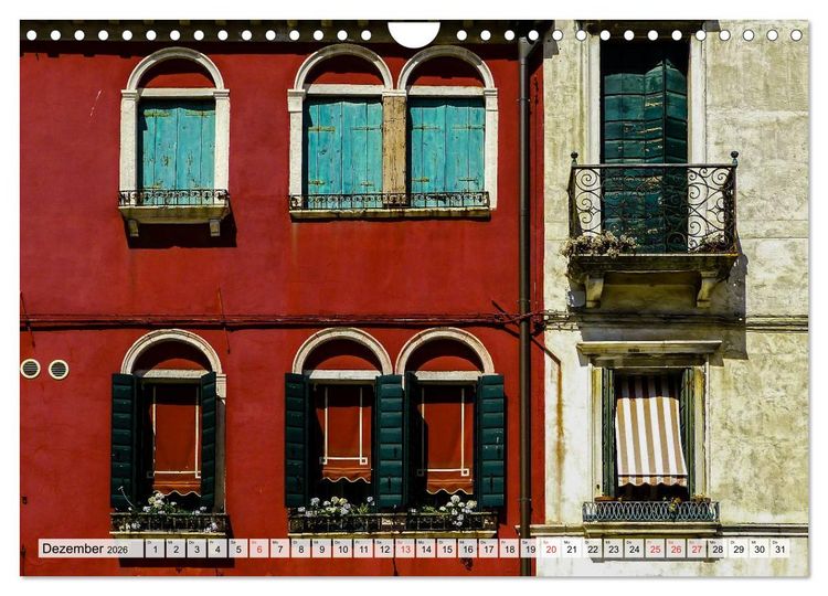 Produktbild: Chioggia - Venedigs kleine Schwester (Wandkalender 2026 DIN A4 quer), CALVENDO Monatskalender