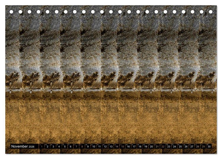 Produktbild: Magische Bilder - 3D Stereogramme (Tischkalender 2026 DIN A5 quer), CALVENDO Monatskalender