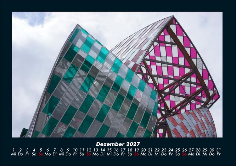 Produktbild: Architektur 2027 Fotokalender DIN A4
