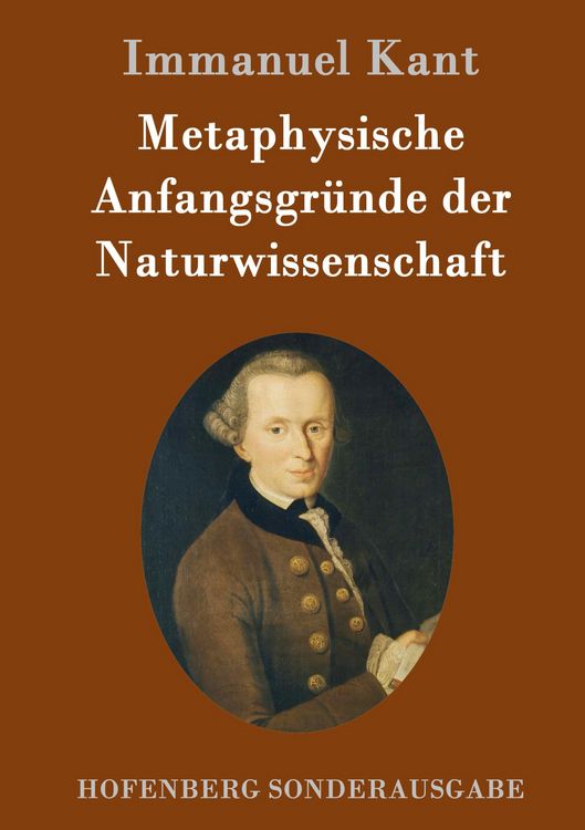 Produktbild: Metaphysische Anfangsgr&uuml;nde der Naturwissenschaft