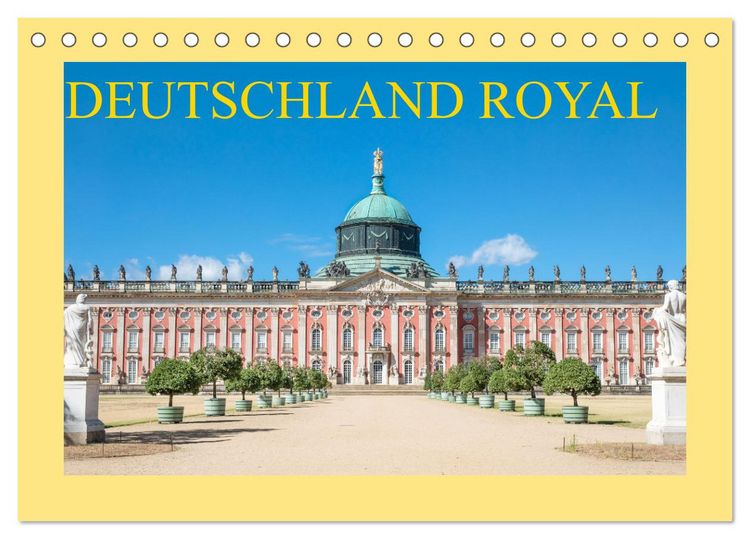 Produktbild: Deutschland royal (Tischkalender 2026 DIN A5 quer), CALVENDO Monatskalender
