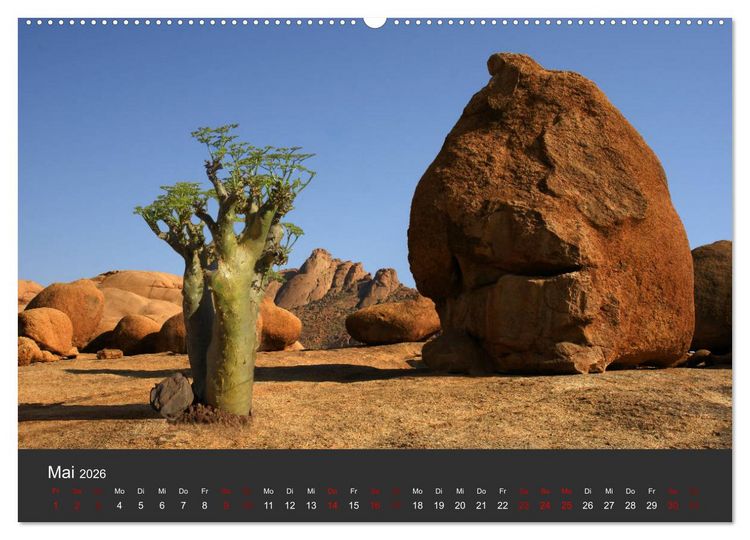 Produktbild: S&uuml;dafrika - Einzigartige Natursch&ouml;nheit (hochwertiger Premium Wandkalender 2026 DIN A2 quer), Kunstdruck in Hochglanz