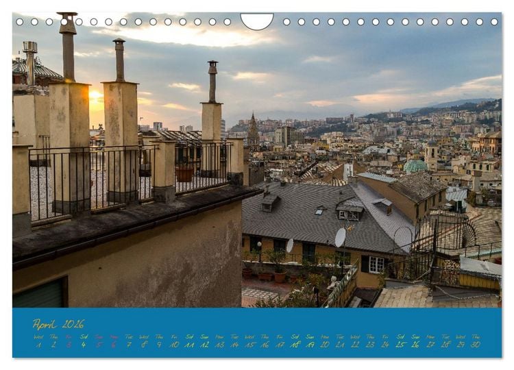 Produktbild: Riviera &ndash; Cote d&rsquo;Azur France and Liguria Italy (Wall Calendar 2026 DIN A4 landscape), CALVENDO 12 Month Wall Calendar