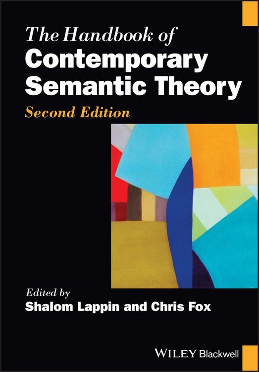 Produktbild: The Handbook of Contemporary Semantic Theory