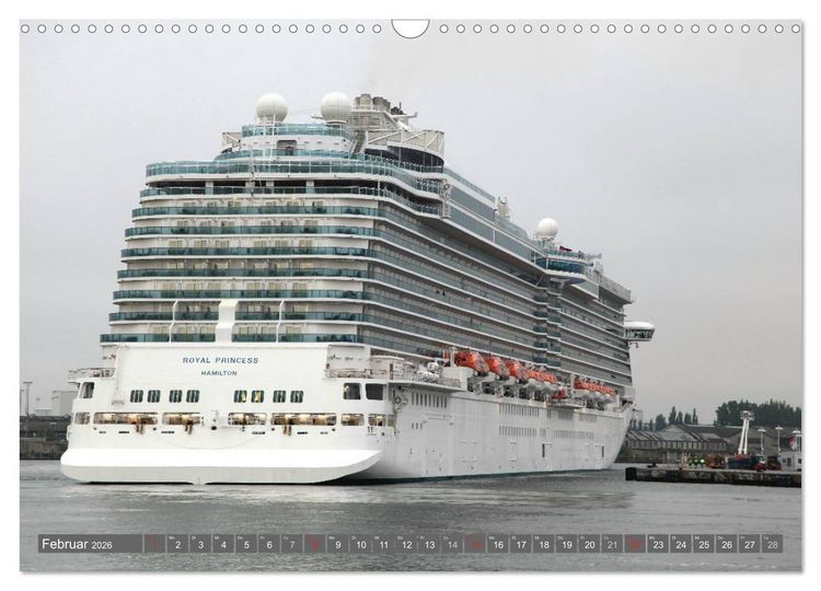 Produktbild: Kreuzfahrt Warnem&uuml;nde (Wandkalender 2026 DIN A3 quer), CALVENDO Monatskalender