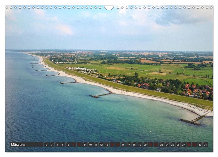 Produktbild: Brasilien Strand - Aufnahmen aus der Luft (Wandkalender 2026 DIN A3 quer), CALVENDO Monatskalender