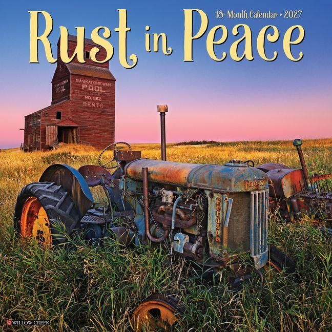 Produktbild: Rust in Peace 2027 12 X 12 Wall Calendar