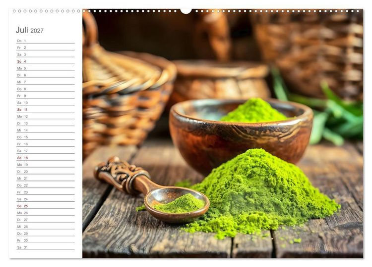 Produktbild: Superfood Vitality - Die Kraft der Superfoods in KI-Bildern (Wandkalender 2027 DIN A2 quer), CALVENDO Monatskalender