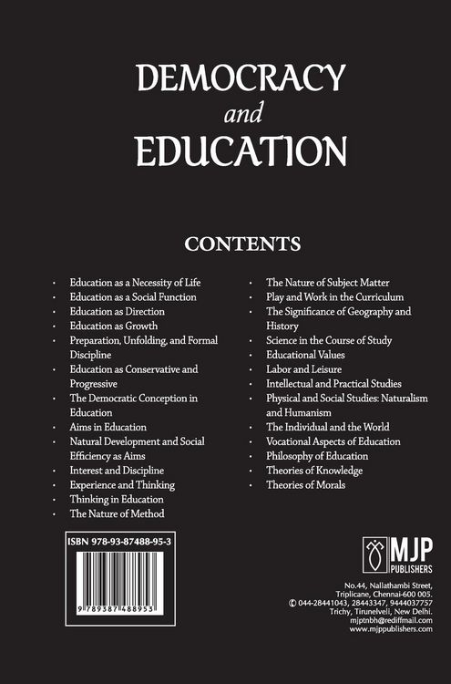 Produktbild: Democracy and Education