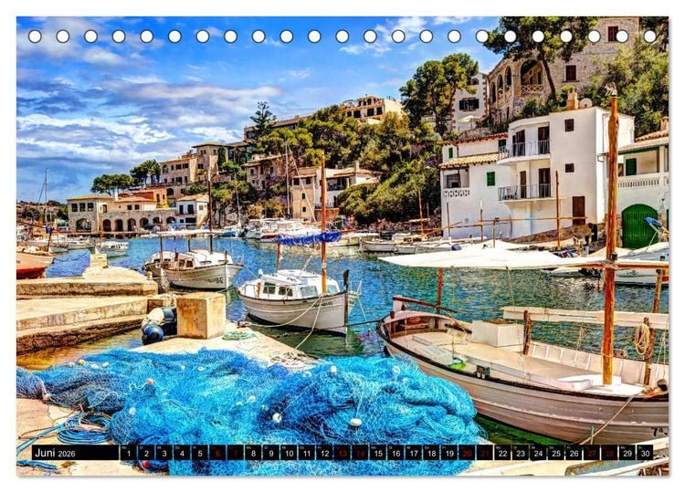 Produktbild: Mallorca - Cala Figuera Spezial (Tischkalender 2026 DIN A5 quer), CALVENDO Monatskalender