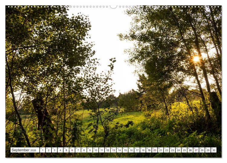 Produktbild: Osterholz-Scharmbeck, Natur-Impressionen aus dem Teufelsmoor (hochwertiger Premium Wandkalender 2026 DIN A2 quer), Kunstdruck in Hochglanz