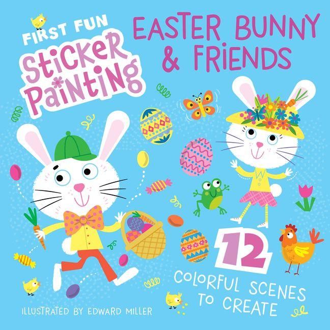 Produktbild: First Fun Sticker Painting: Easter Bunny & Friends