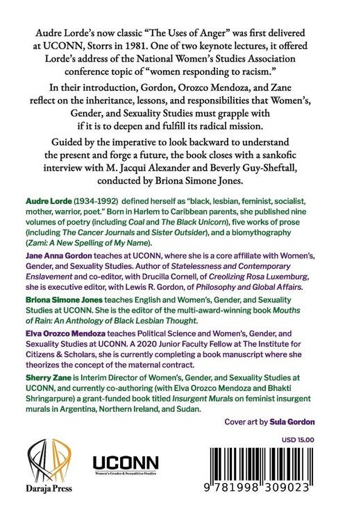 Produktbild: Lessons from Audre Lorde's The Uses of Anger