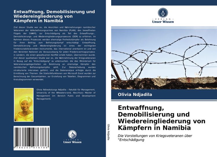 Produktbild: Entwaffnung, Demobilisierung und Wiedereingliederung von K&auml;mpfern in Namibia