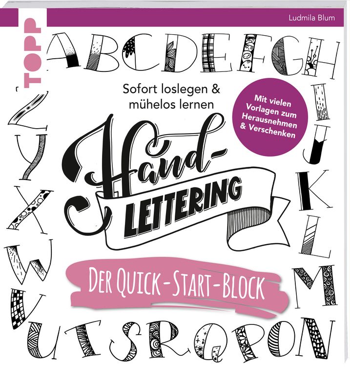 Produktbild: Handlettering. Der Quick-Start-Block
