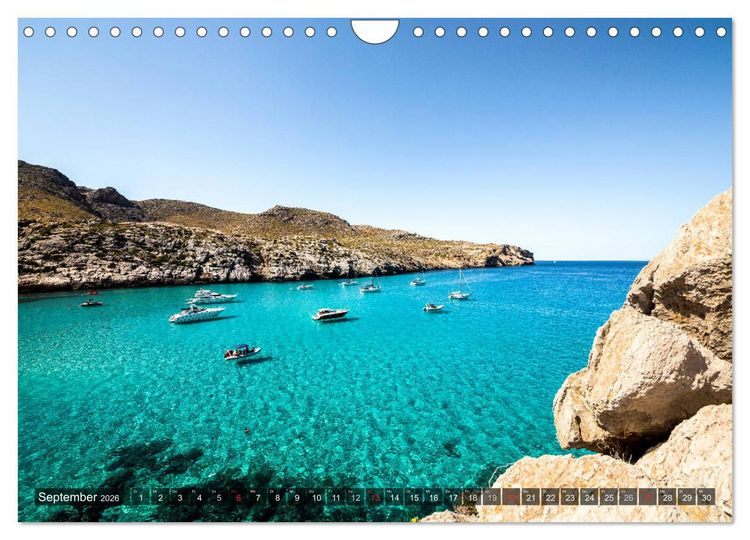 Produktbild: Mallorca - Flair einer Insel (Wandkalender 2026 DIN A4 quer), CALVENDO Monatskalender