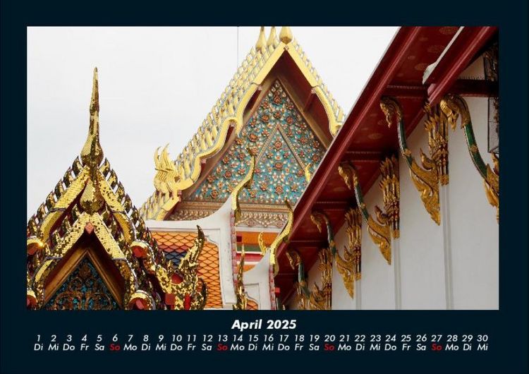 Produktbild: Tempel 2025 Fotokalender DIN A4