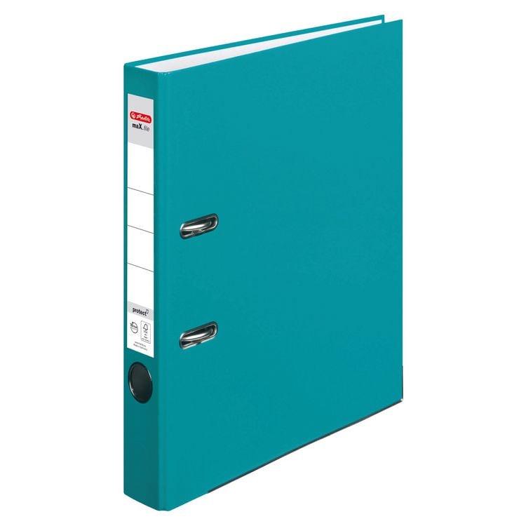 Produktbild: Ordner maX.file protect A4 5cm caribbean turquoise