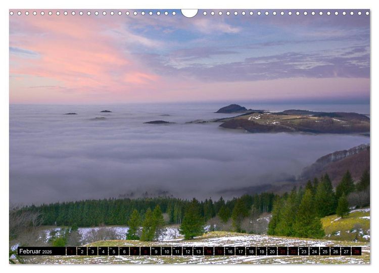 Produktbild: Die Rh&ouml;n (Wandkalender 2026 DIN A3 quer), CALVENDO Monatskalender