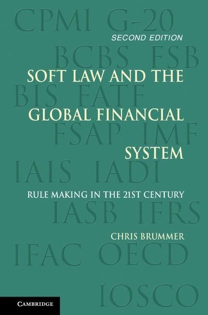 Produktbild: Soft Law and the Global Financial System
