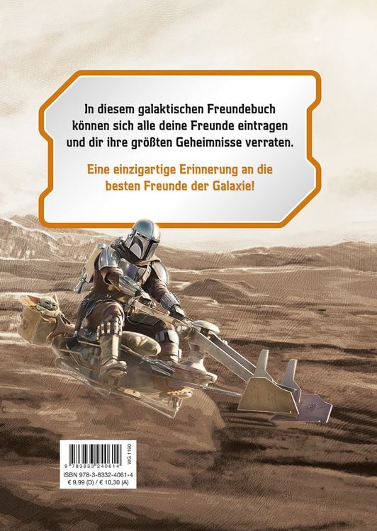 Produktbild: Star Wars The Mandalorian: Freundebuch