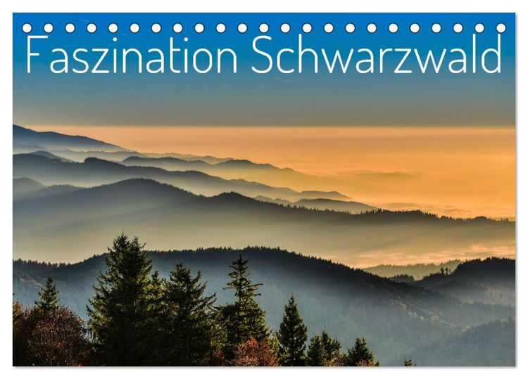 Produktbild: Faszination Schwarzwald (Tischkalender 2026 DIN A5 quer), CALVENDO Monatskalender