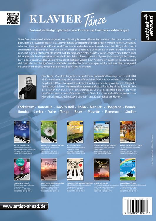 Produktbild: Klaviertänze
