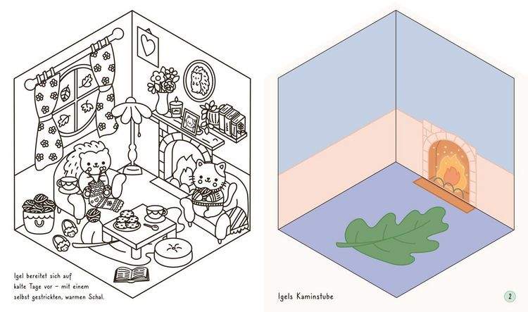 Produktbild: Mein s&uuml;&szlig;es Stickerhaus: Cozy Home