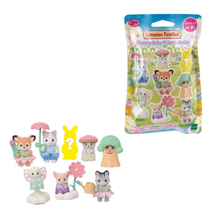 Produktbild: Sylvanian Families 5823 - Blumen Babyfreunde, Sammelfigur Serie 14, 1 St&uuml;ck sortiert