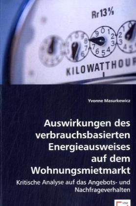 Produktbild: Masurkewicz, Y: Auswirkungen des verbrauchsbasierten Energie