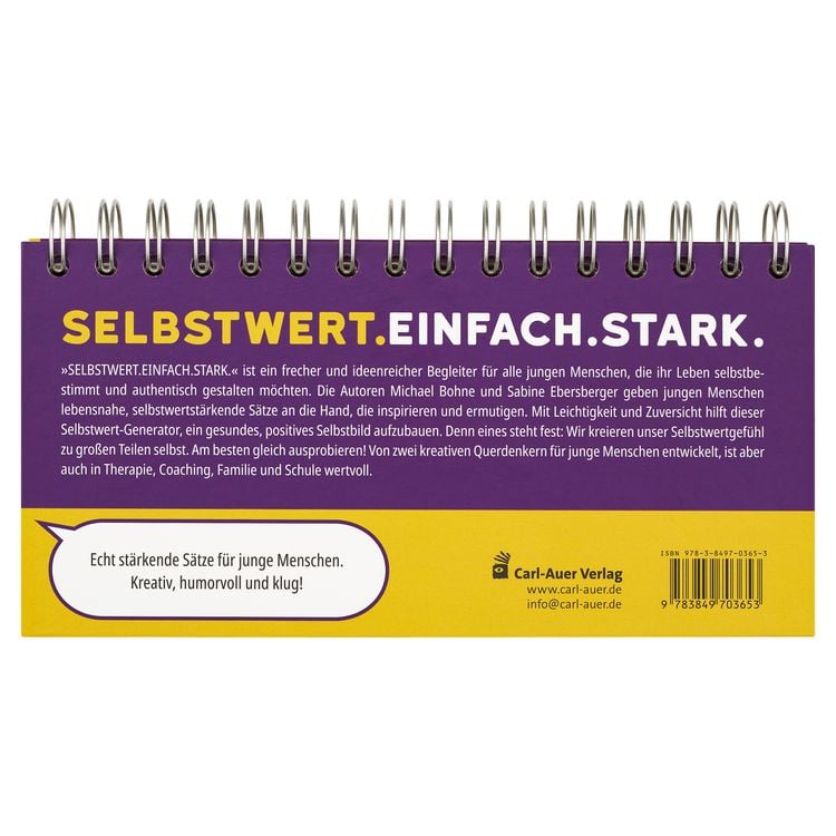Produktbild: Selbstwert. Einfach. Stark.