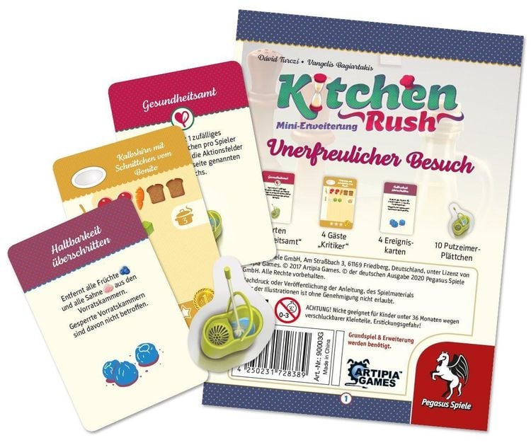 Bild vom Artikel Kitchen Rush, Unerfreulicher Besuch (Spiel-Zubehör) vom Autor 